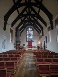 2. Interior View - plaque on left